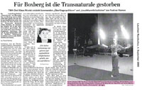 Zeitungsartikel Lausitzer Rundschau 4.9.2009